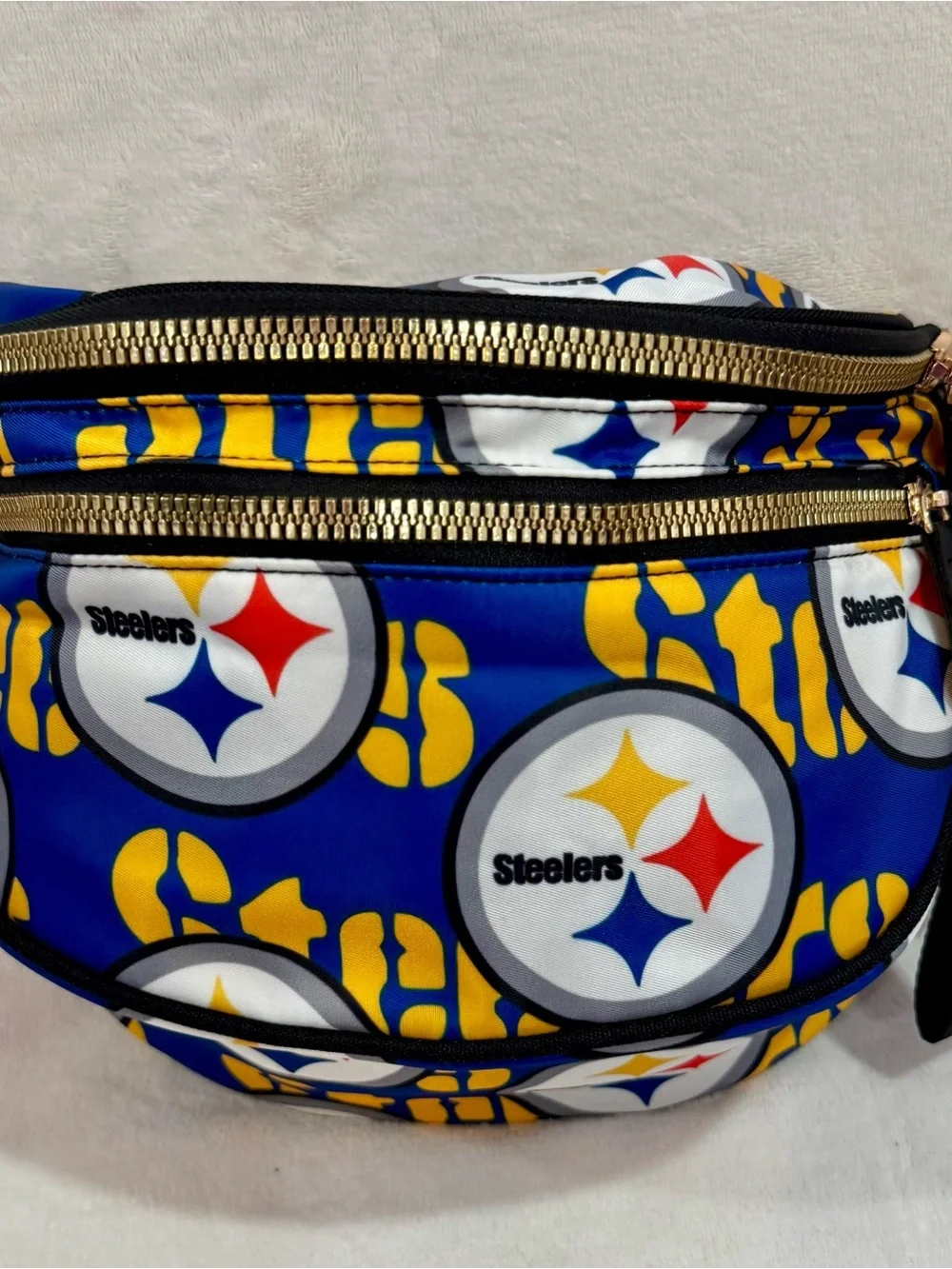 New Steelers Crossbody Bum Bag w/ long strap size inclusive